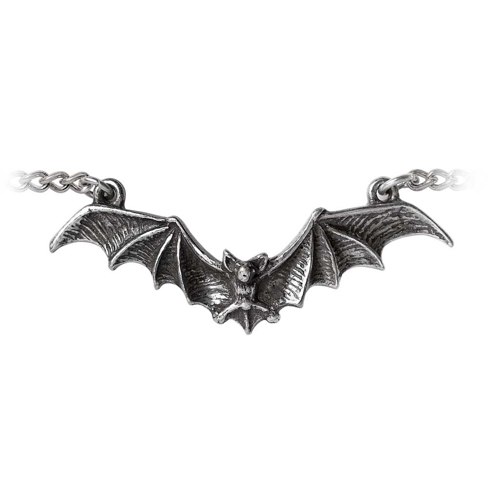 Alchemy - Gothic Bat Armband - Silberfarben